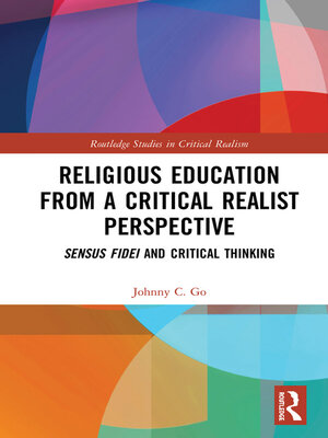 cover image of Religious Education from a Critical Realist Perspective